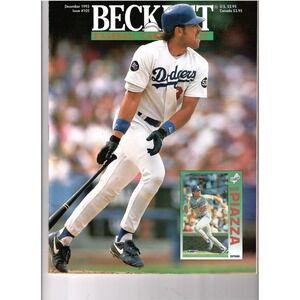 Frank Thomas Signed Beckett Baseball Card Magazine – Autographed – No COA